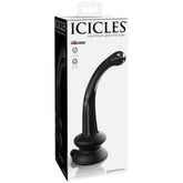 ICICLES - N. 87 DILDO DE CRISTAL CON VENTOSA